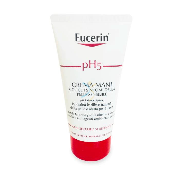 Eucerin Linea pH5 Crema Mani Idratante Delicata Pelle Sensibile 75 ml