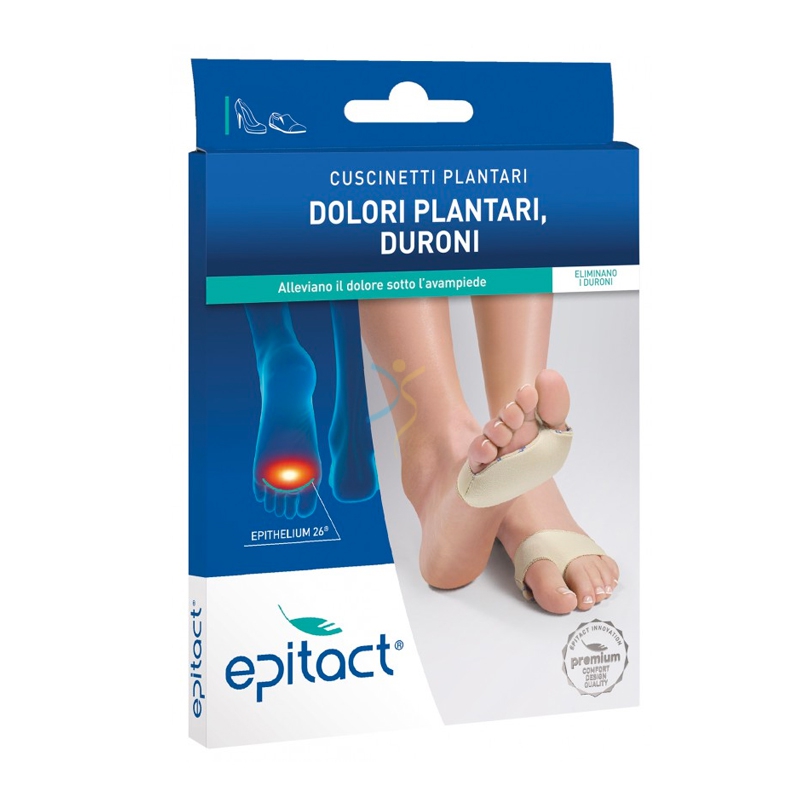 Epitact Linea Salute dei Piedi Cuscinetto Plantare Tallone Taglia S
