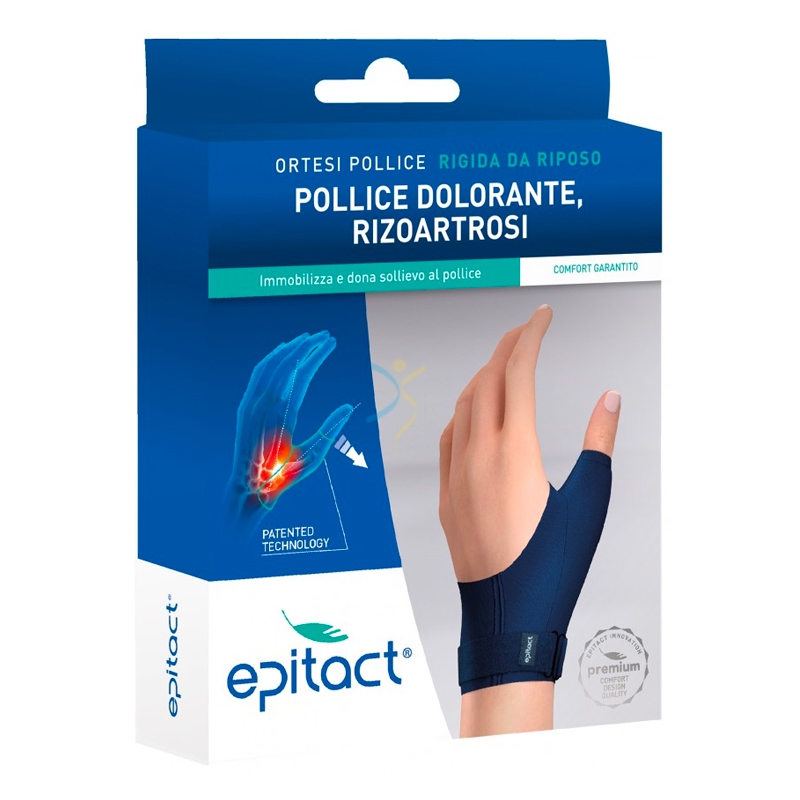 Epitact Linea Dispositivi Medici Ortesi Pollice Rigida da Riposo Sinistra M