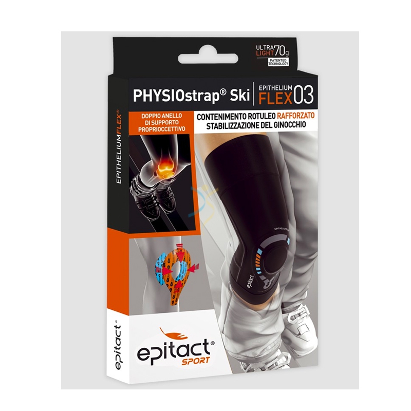 Epitact Linea Sport Dispositivi Medici PHYSIOstrap Sky Ginocchiera Taglia L