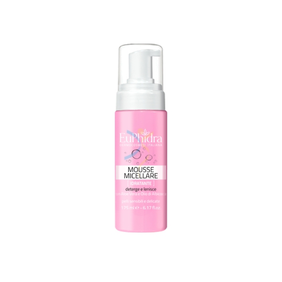 EuPhidra Linea Detergenza Delicata Mousse Micellare Idratante 175 ml