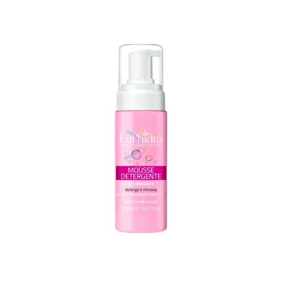 EuPhidra Linea Detergenza Delicata Mousse Detergente Illuminante 175 ml