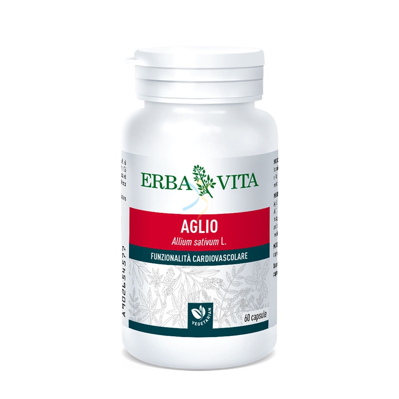Erba Vita Linea Tradizione Fitoterapica Aglio 60 Capsule