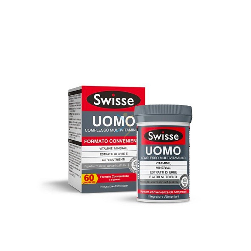 Swisse Linea Multivitaminici Uomo Complesso Multivitaminico 60 Compresse