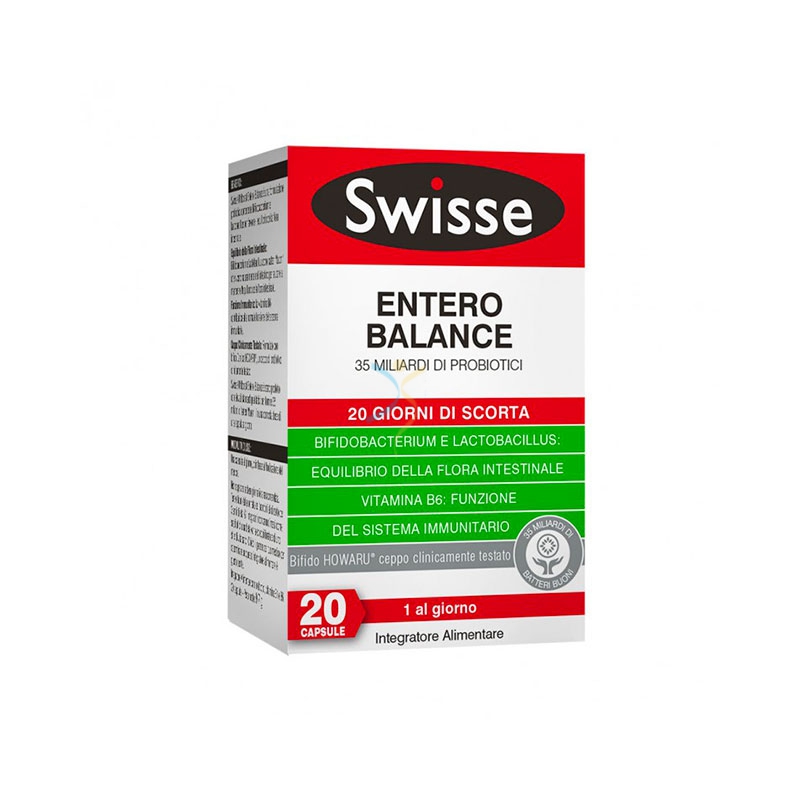 Swisse Linea Equilibrio Gastrointestinale Entero Balance 20 Capsule