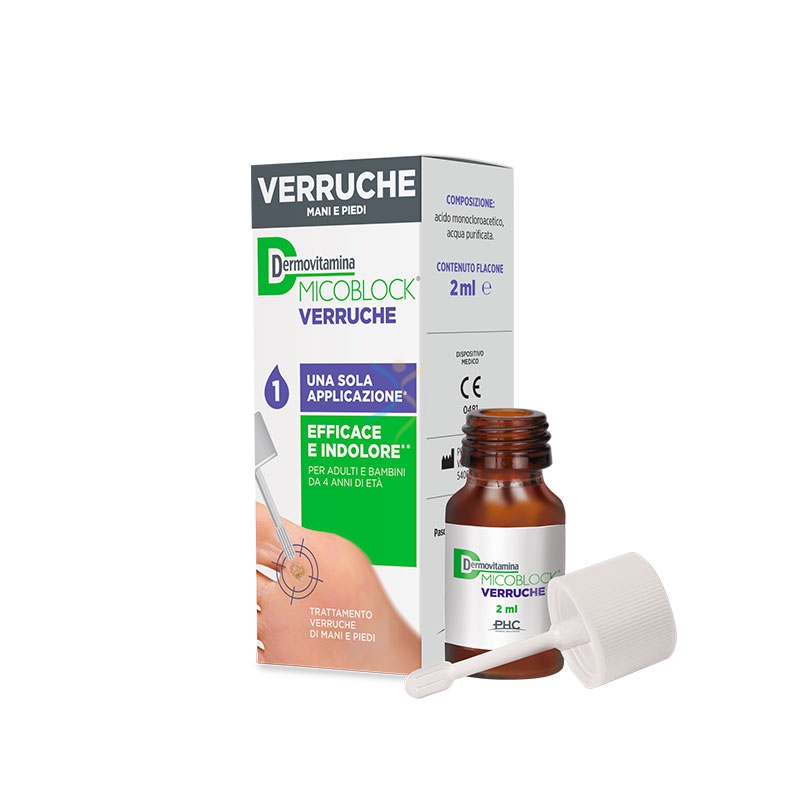 Dermovitamina Linea Verruche MicoBlock 2 ml
