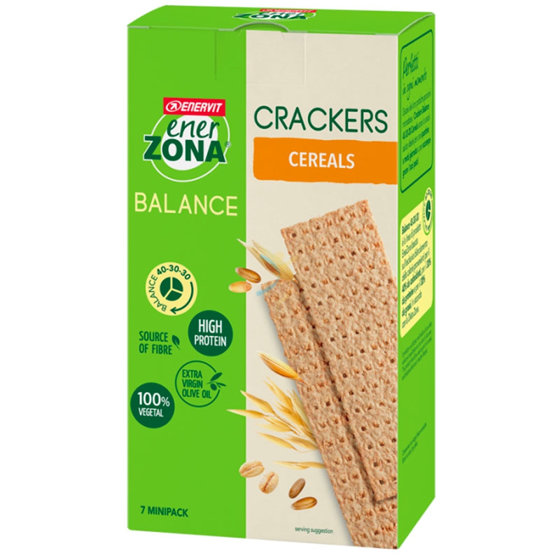 EnerZona Linea Snack e Spuntini Crackers Balance Cereals