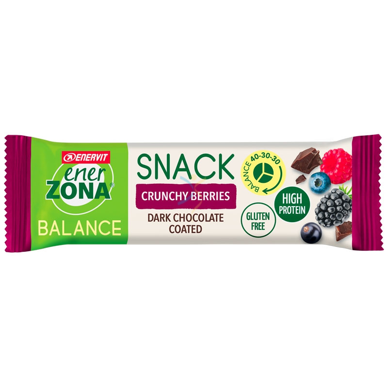 EnerZona Linea Snack e Spuntini Snack Balance Crunchy Berries da 33 g