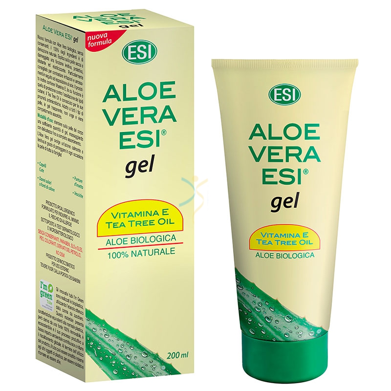 Esi Linea Aloe Vera Gel con Vitamina E + Tea Tree Oil 100 ml