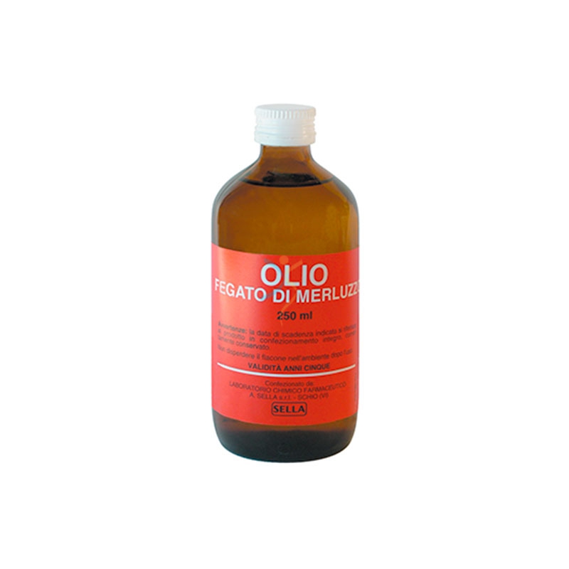 Sella Linea Galenici Olii e Glicerine Olio di Fegato di Merluzzo 500 ml