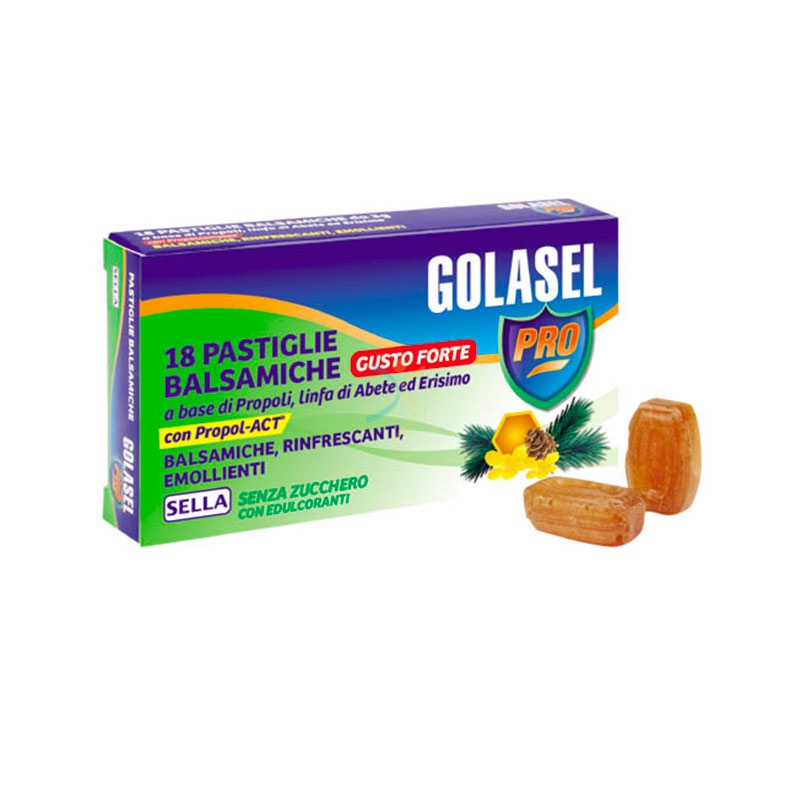 Sella Linea Disturbi Invernali Golasel Pro Pastiglie Balsamiche 18 Pastiglie