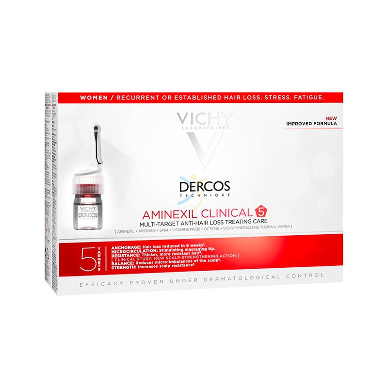 Dercos Linea Dercos Technique Aminexil Intensive 5 Donna Fiale