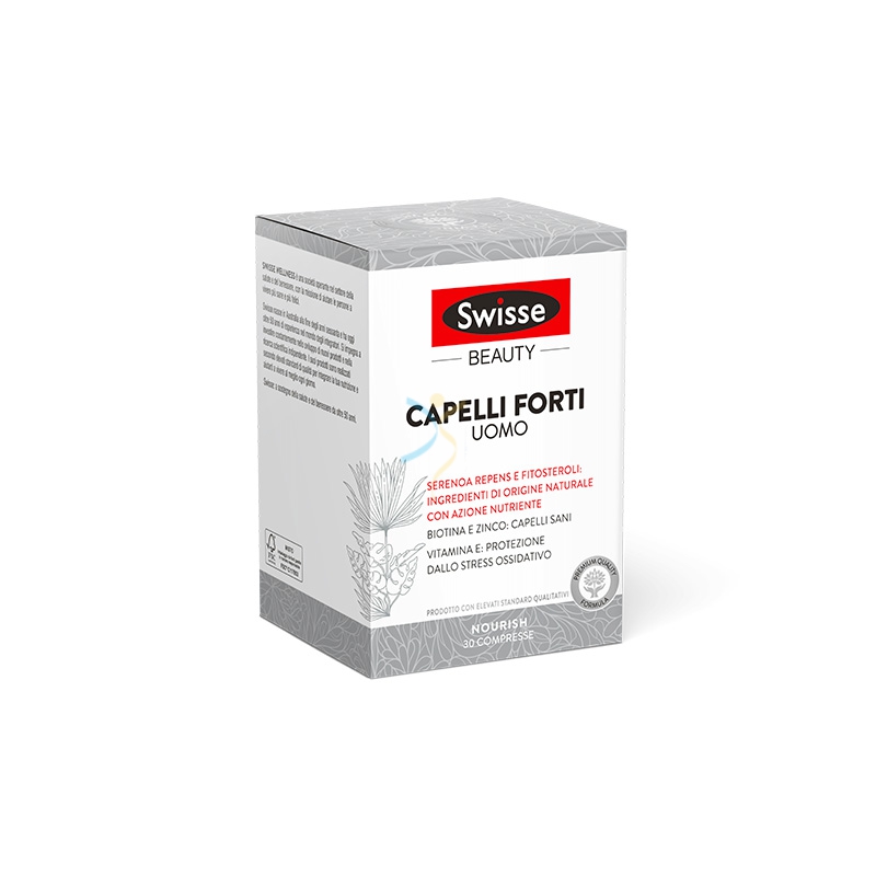 Swisse Linea bellezza Capelli Forti Uomo 30 Compresse