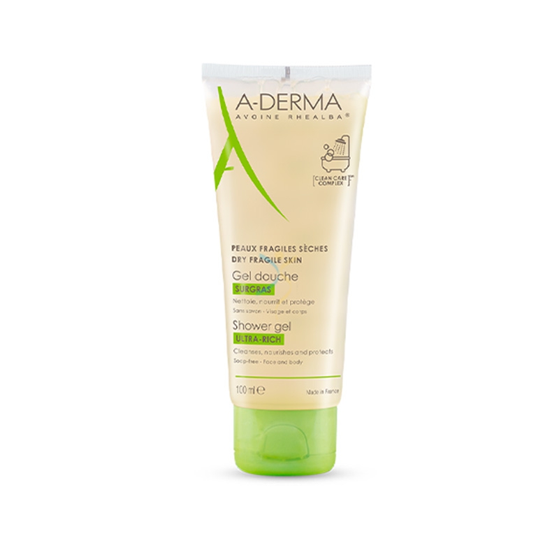 A-Derma Linea Les Indispensables Gel Doccia Surgras 100 ml