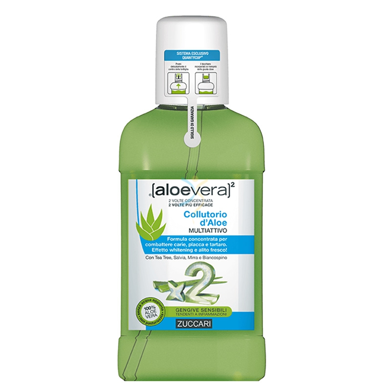 Zuccari Linea AloeVera2 Collutorio d'Aloe 250 ml
