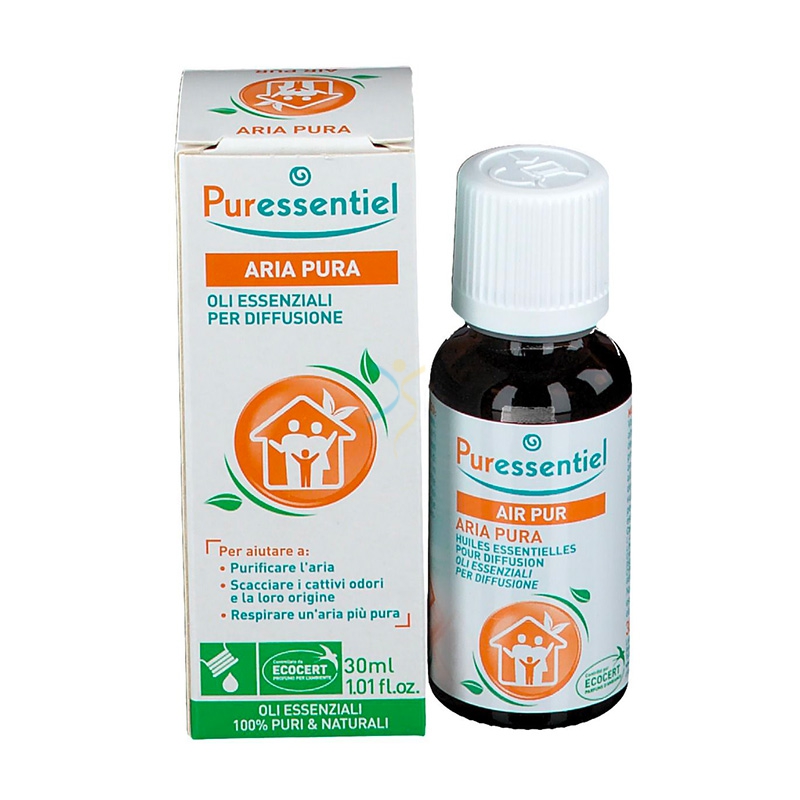 Puressentiel Linea Diffusione Oli Essenziali Miscela Aria Pura 30 ml