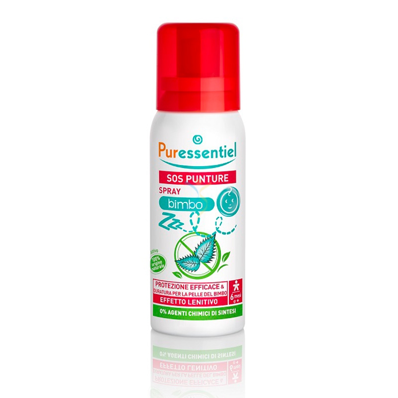 Puressentiel Linea S.O.S. Insetti Punture Spray Bimbo 60 ml