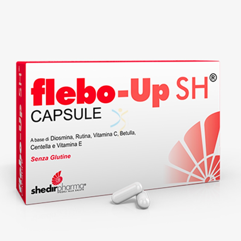 Shedir Pharma Settore Cardiovascolare Flebo-Up SH 30 capsule