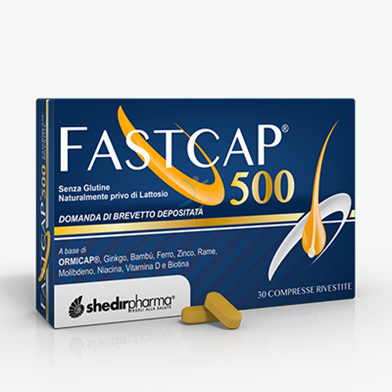 Shedir Pharma Settore Tricologico Fastcap 500 30 compresse
