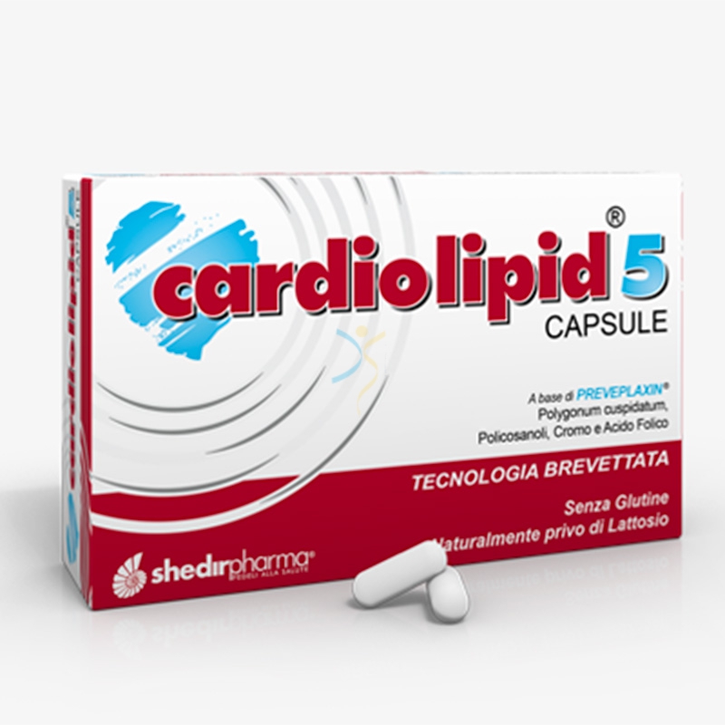 Shedir Pharma Settore Cardiovascolare Cardiolipid 5 30 capsule