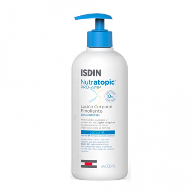 ISDIN Linea Nutratopic Pro-AMP Lozione Emolliente Pelle Atopica 400 ml