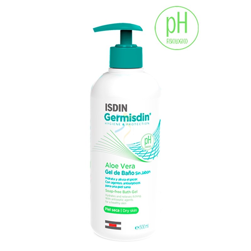 ISDIN Linea Germisdin Gel da Bagno Aloe Vera 500 ml