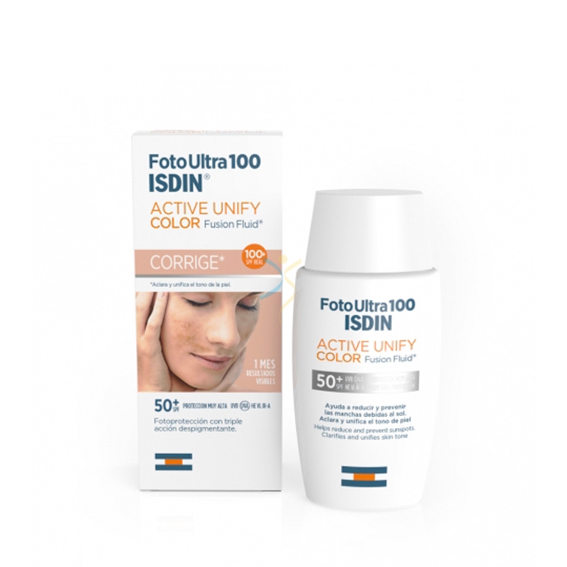 ISDIN Linea Fotoultra Isdin Active Unify Color Fusion Fluid Spf 100+ 50 ml