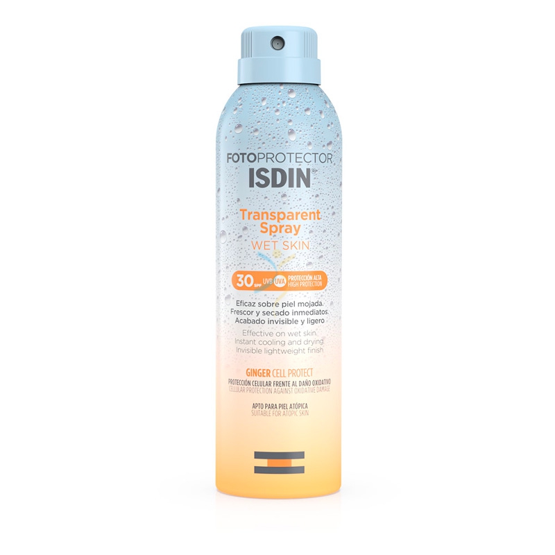 ISDIN Linea Fotoprotector ISDIN Transparent Spray Wet Skin SPF 30 250 ml