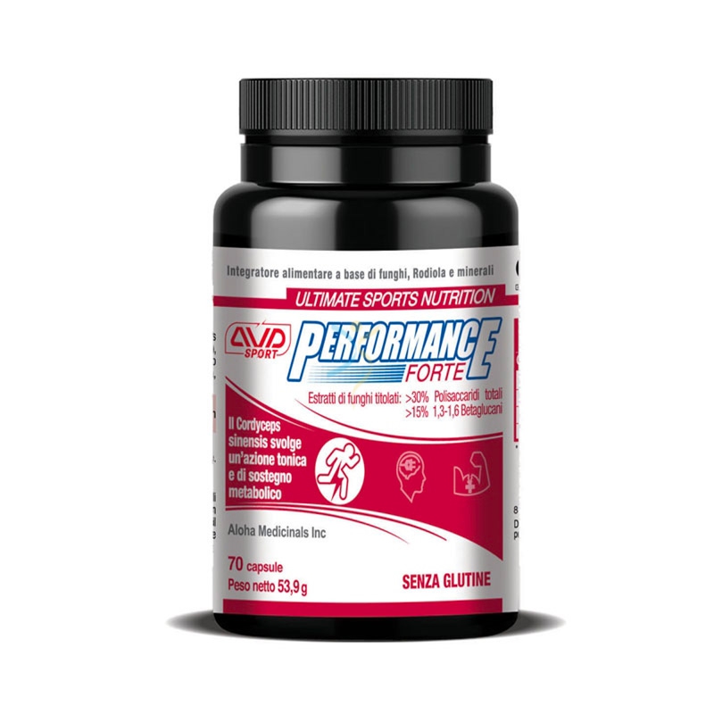 AVD Reform Linea Funghi Medicinali Originali Performance Forte 70 capsule