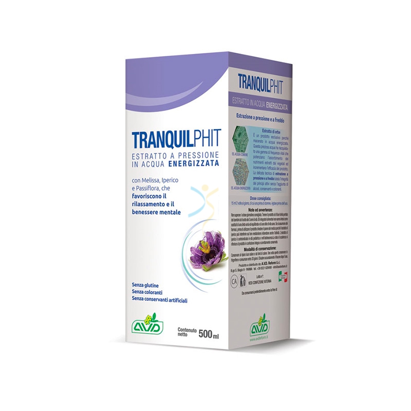 AVD Reform Linea Estratti in Acqua Energizzata Tranquilphit 500 ml