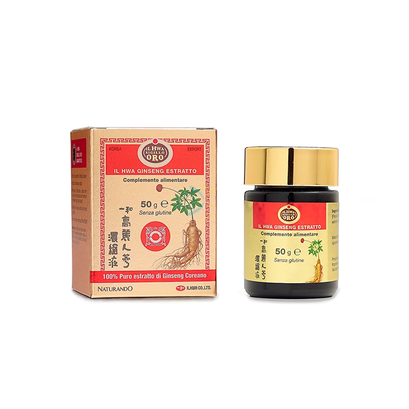 Naturando Linea Ginseng Il Hwa Sigillo Oro Estratto Molle 20 g