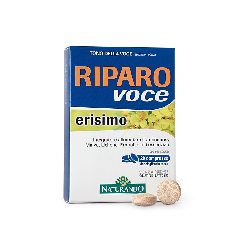 Naturando Linea Disturbi Riparo Voce Erisimo 20 compresse