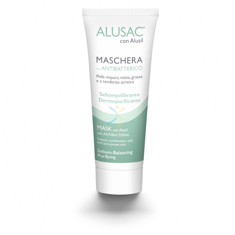 Skinius Linea Viso Alusac Maschera Con Alusil 75 ml