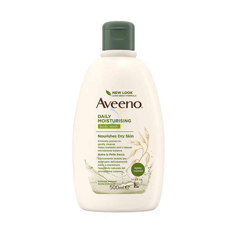 Aveeno Linea Corpo Daily Moisturising Bagno Doccia Profumo Delicato 500 ml