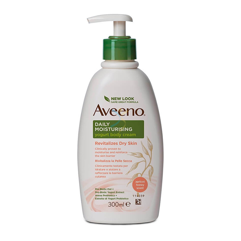Aveeno Linea Corpo Daily Moisturising Crema Idratante Corpo allo Yogurt 300 ml