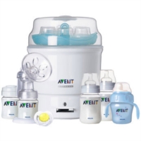 Avent Linea Allattamento Neonato 2 Tettarelle Classic  Prime Poppate 1 Foro 0m