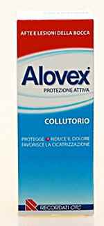 Alovex Linea Protezione Orale Collutorio Lenitivo Lesioni Mucosa Orale 120 ml