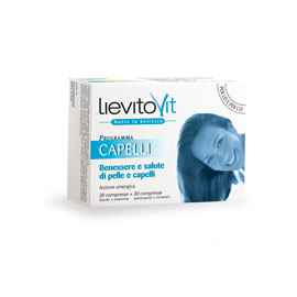 LievitoVit Linea Programma Capelli Lievito e Cistina Integratore 30 30 Compresse