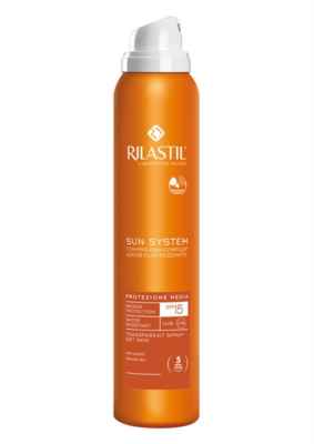 Rilastil Linea Sun System PPT SPF15 Spray Trasparente Elasticizzante 200 ml