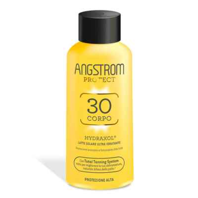 Angstrom Linea Protect Hydraxol SPF30 Latte Solare Ultra Idratante Corpo 200 ml