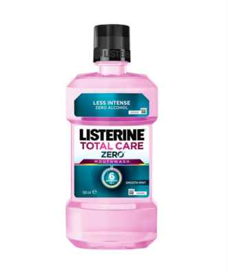 Listerine Linea Igiene Orale Quotidiana Total Care Zero Collutorio 500 ml