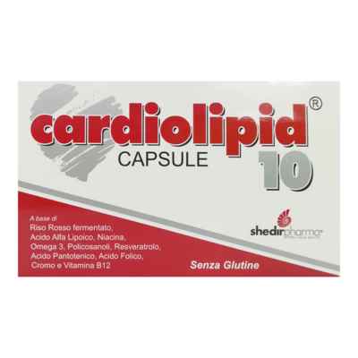 Shedir Pharma Linea Colesterolo Cardiolipid 10 Integratore Alimentare 30 Capsule