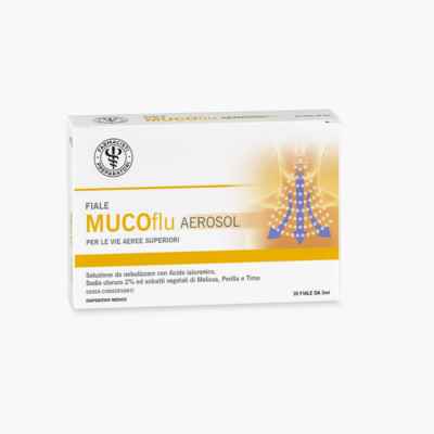 Unifarco Linea Farmacisti Preparatori MucoFlu Aerosol 10 fiale